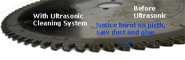 Ultrasonic Saw Blade Cleaner