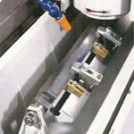 Stack grinding Planer Knives with Brass Step Blocks