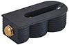 Cabineo - 8 M6 - Black (Box of 500) with M6 metric thread bolt