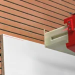 Striebig laser line guide for horizontal cuts