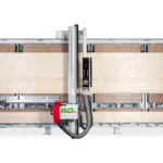 Striebig vertical panel saw Edition 60 with panel lifters with optional additional panel lifter