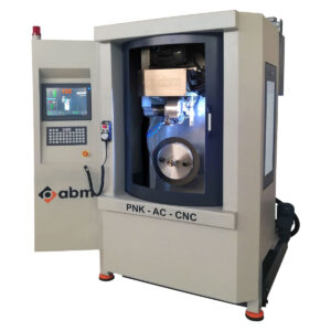 ABM PNK AC CNC HSS Cold Saw Grinder 4-Axis CNC HSS Circular saw grinding machine with automatic chamfering and optional chipbreaker.