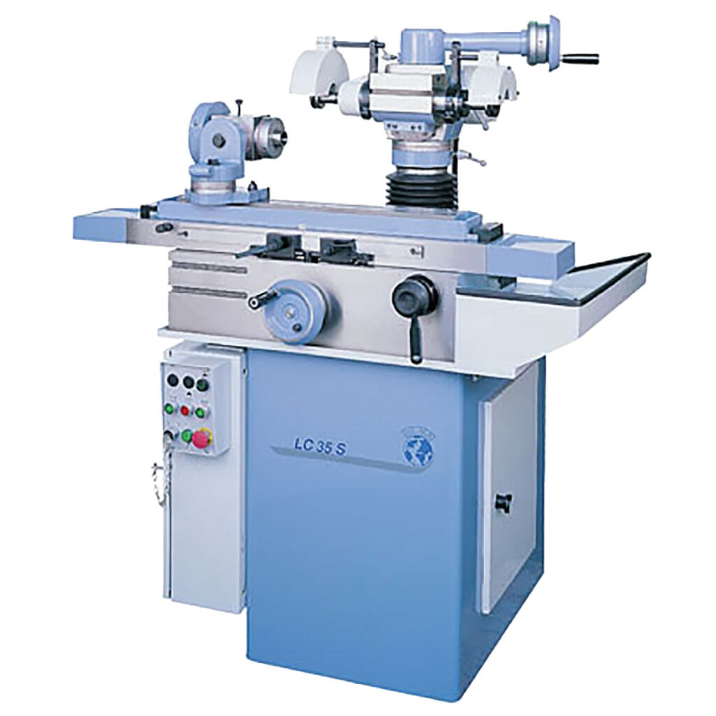 UTMA LC35 Manual Tool and Cutter Grinder for Tools up to 14" length