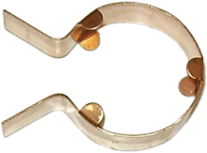 Striebig medium copper dust scraper without tabs no tabs