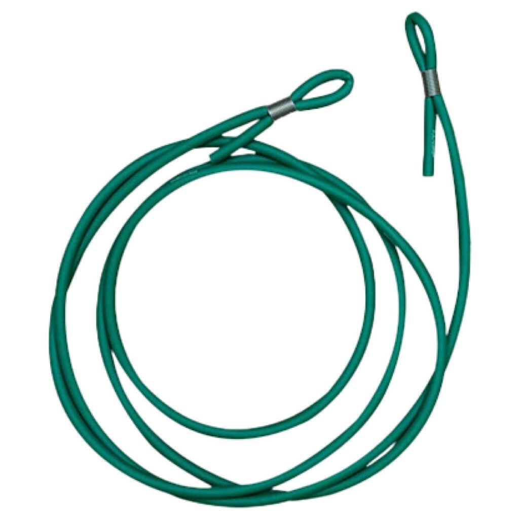 Striebig green elastic band for dust system rollers and rear hose
