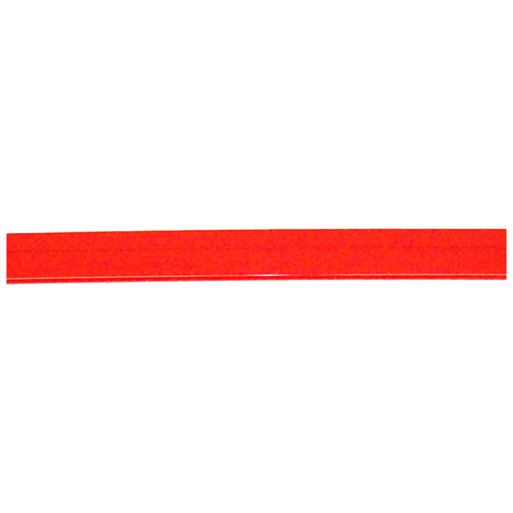 Striebig red plastic lath strip