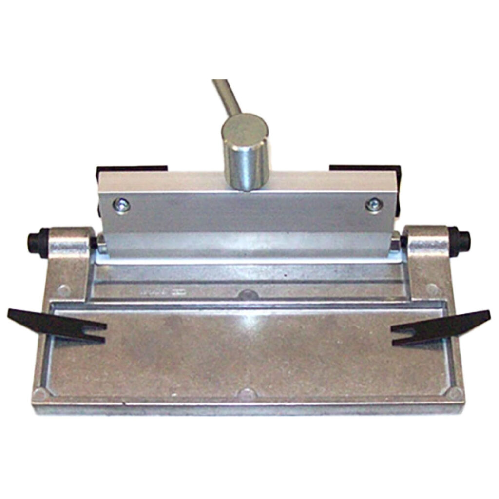 Striebig standard measuring flip stop with pointer fingers
