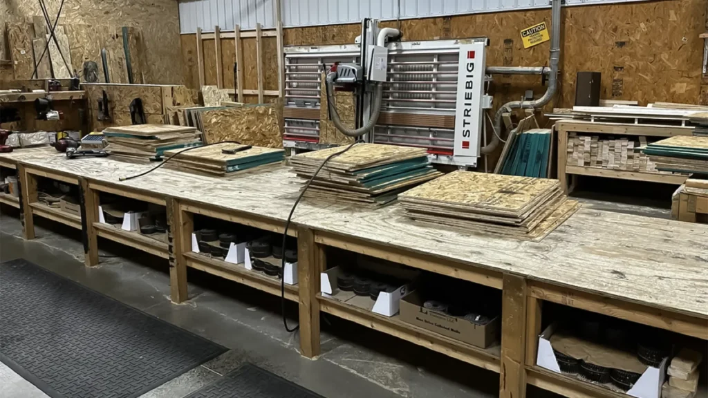 Crating company with Striebig.